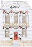 Hallmark House to House Happiest Times Christmas Card featuring festive holiday scene and cheerful greeting design.