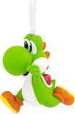 Hallmark Nintendo Super Mario Yoshi Christmas tree ornament, resin decoration featuring Yoshi from the Mario game series.