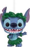 Hallmark Disney Lilo & Stitch Stitch Funko Pop! Christmas ornament hanging as a festive decoration.