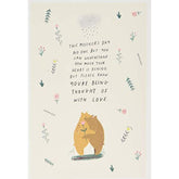 Hallmark State of Kind Design Father's Day Card with colorful floral and heartfelt message, suitable for celebrating dads.