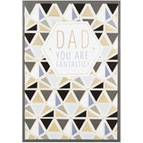 Hallmark Father's Day card featuring "You Are Fantastic" message, medium-sized licensed greeting card for dads.