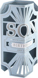 Hallmark birthday greeting card for son with classic laser-cut 3D design, featuring intricate details and heartfelt message inside.