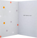 Hallmark 3D effect shooting star greeting card with colorful design and textured details, perfect for special messages.