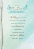 Hallmark birthday greeting card with classic text design and heartfelt verse, perfect for celebrating special occasions