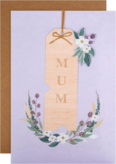 Hallmark floral Mother’s Day greeting card with elegant, timeless floral design and heartfelt message on the front.