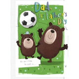 Hallmark Dad Father's Day greeting card featuring a bear design and heartfelt message for dads on Father's Day.