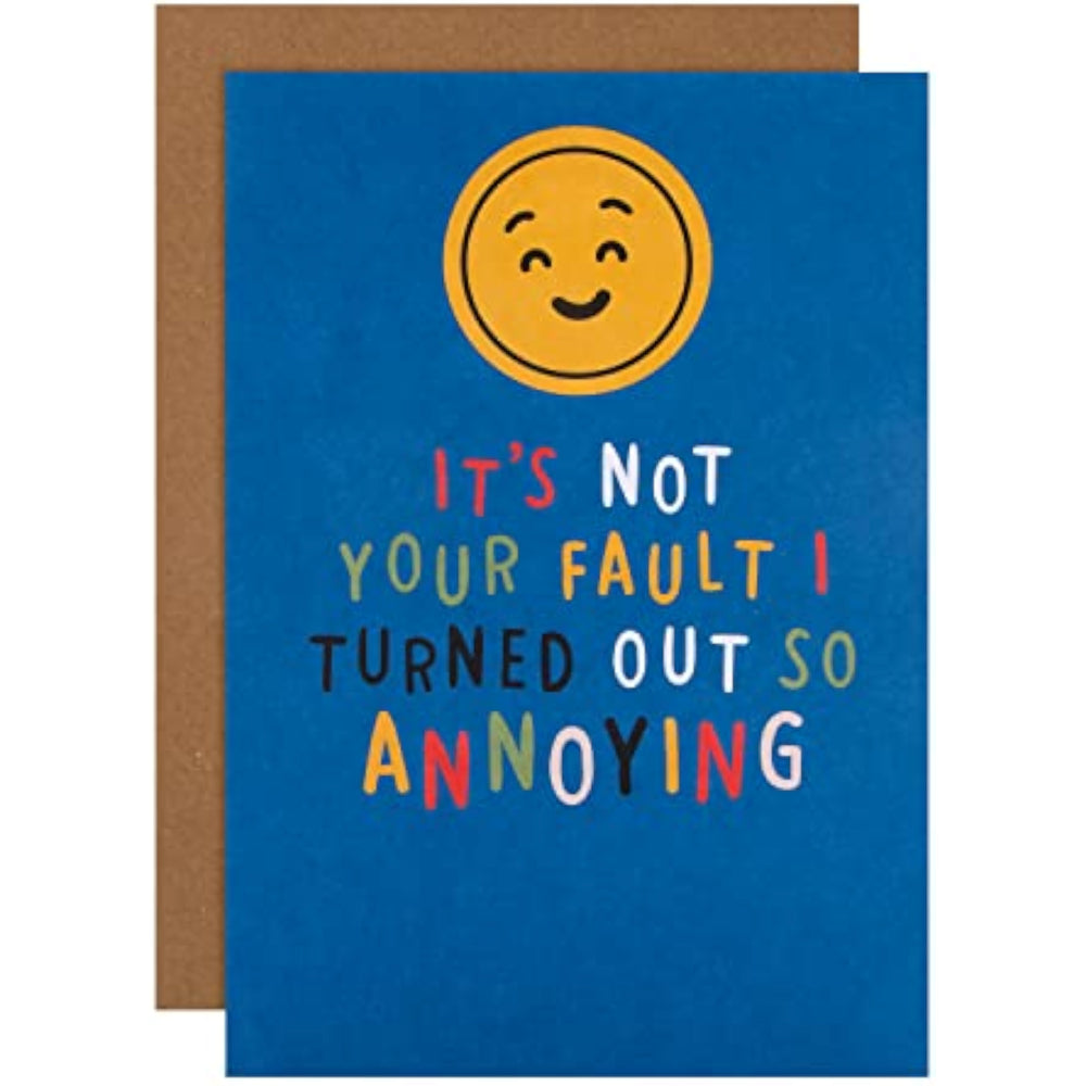 Hallmark Father's Day greeting card with a badge attachment, featuring heartfelt message and decorative design.