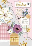 Hallmark For You With Love Grandma Mother’s Day Card featuring a heartfelt design and sentimental message for grandma.