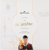 Hallmark Harry Potter birthday greeting card multi pack featuring five Hogwarts-themed designs with magical illustrations.