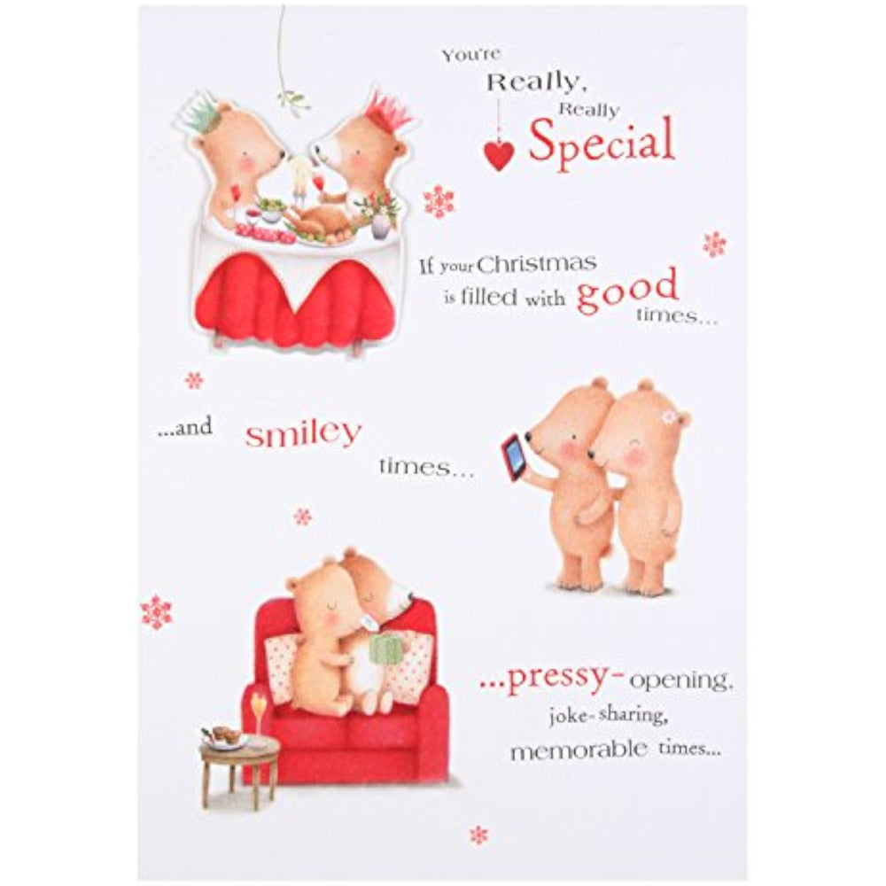 Hallmark Someone Special Christmas Card featuring festive holiday design and heartfelt message for the holiday season.