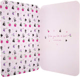 Hallmark "To the Best Mummy Ever" Mother's Day card with a cute bunny design, featuring colorful floral accents and playful artwork.