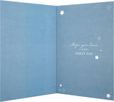 Hallmark greeting card for a special nephew with love on his birthday, featuring colorful birthday-themed designs and heartfelt message.