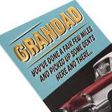 Hallmark Grandad birthday greeting card featuring a true classic design, suitable for family celebrations and special occasions.