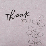 Set of 10 Hallmark thank you greeting cards in grey and brown with two classic designs, perfect for expressing gratitude.