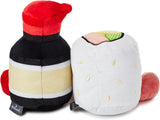 Hallmark Better Together Sushi and Soy Sauce plush toy pair, soft toys featuring cute sushi and soy sauce character for kids.