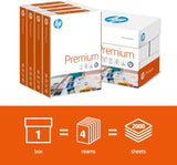 HP Premium A4 Copier Paper, 100gsm, 500 sheets ream, white A4 printing paper for office use