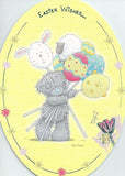 Carte Blanche Me to You Easter Wishes greeting card featuring colorful Easter-themed illustrations and heartfelt message.