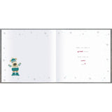 Boofle Behind Lettering Friend Christmas Card