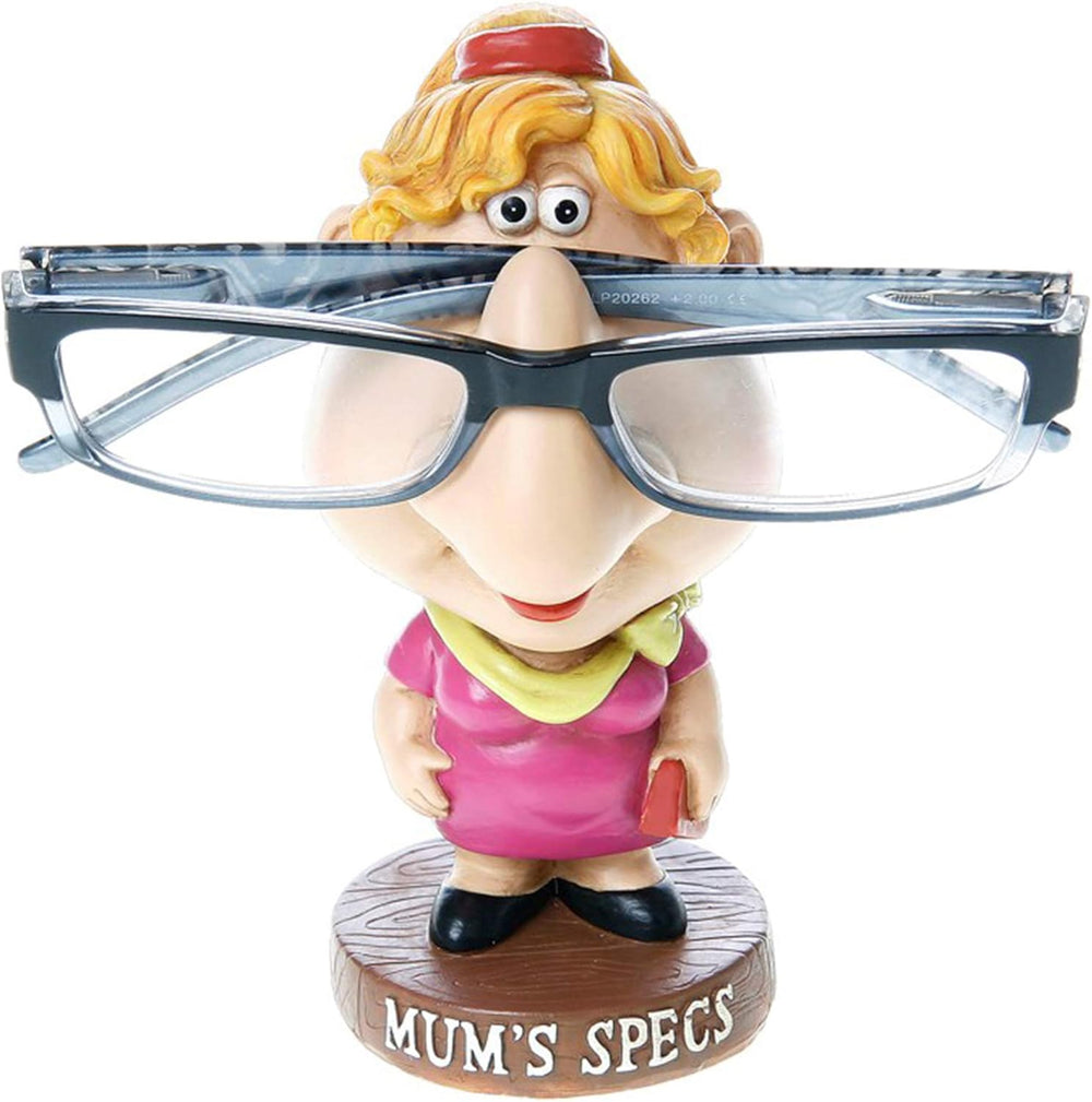 Joe Davies Comic Specs Holder Mum, decorative glasses holder featuring a humorous mum design for storing spectacles.