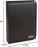 Kenro black slip-in photo album with multiple pages for preserving and displaying photographs in a sleek, professional style.