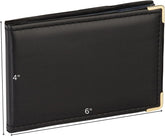 Kenro Carlton Series mini photo album with black cover and 24 pages, ideal for storing and displaying small photographs.