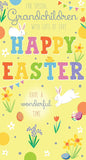Kingfisher Grandchildren Greeting Card featuring colorful illustrations, perfect for sending warm wishes to grandchildren.