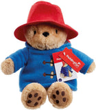 Rainbow Designs Small Classic Cuddly Paddington soft toy, plush teddy bear with a friendly expression and iconic Paddington hat.
