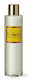 Lily-Flame Verbena Reed Diffuser Refill showing the packaging with the reed diffuser bottle and botanical design.