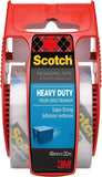 Scotch Packaging Tape Extra Resistant in Hand Dispenser Transparent, 1 Roll, 48 mm x 20 m