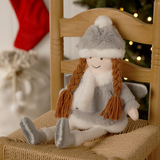 Softies® Gemma The Plush Angel 23cm plush toy with detailed angel wings and a gentle expression, supporting the National Brain Appeal.