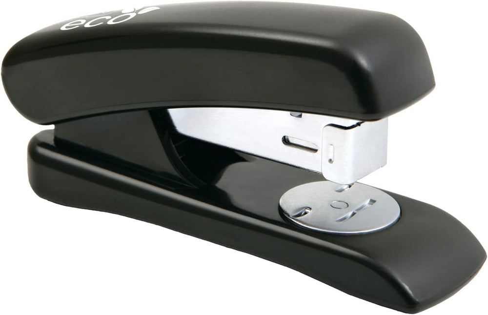 Rapesco Eco Half Strip Stapler Plastic 20 Sheet Black