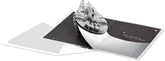 3D and Pop-Up Star Wars Millennium Falcon Space Themed Silver Birthday Card