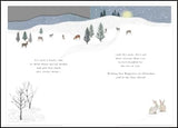 Special Couple Christmas Greeting Card with Festive Romantic Design and Loving Wishes