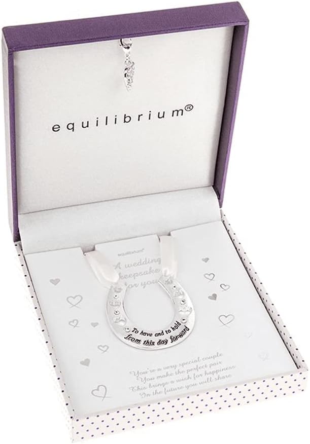 Equilibrium Wedding Horseshoe Keepsake