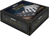 Noble Collection Harry Potter Wizard Chess Set featuring detailed chess pieces from the licensed magical game.