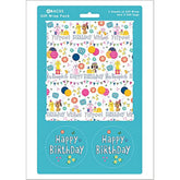 Birthday Pets Gift Wrap 2 Sheets & 2 Tags