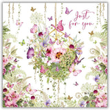Female birthday card by NQ featuring colorful floral designs and cheerful message, perfect for celebrating birthdays.