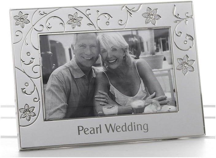 Petal Jewel Silver Frame 30th Anniversary