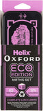 Pink Oxford Oxf Eco Maths Set for students, includes pencils, eraser, and ruler, designed for classroom and online learning.