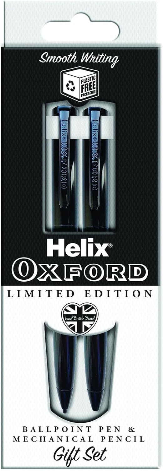 Oxford Limited Edition Stationery Gift Set featuring elegant pens, notebooks, and accessories arranged in a stylish presentation.