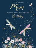 Paperlink 'Lovely Mum' birthday greeting card with floral design and heartfelt message, perfect for celebrating mothers.