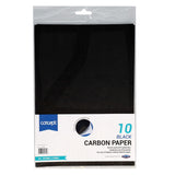 Black Premier Concept A4 carbon paper sheets, ideal for office use, with 10 sheets in the package.