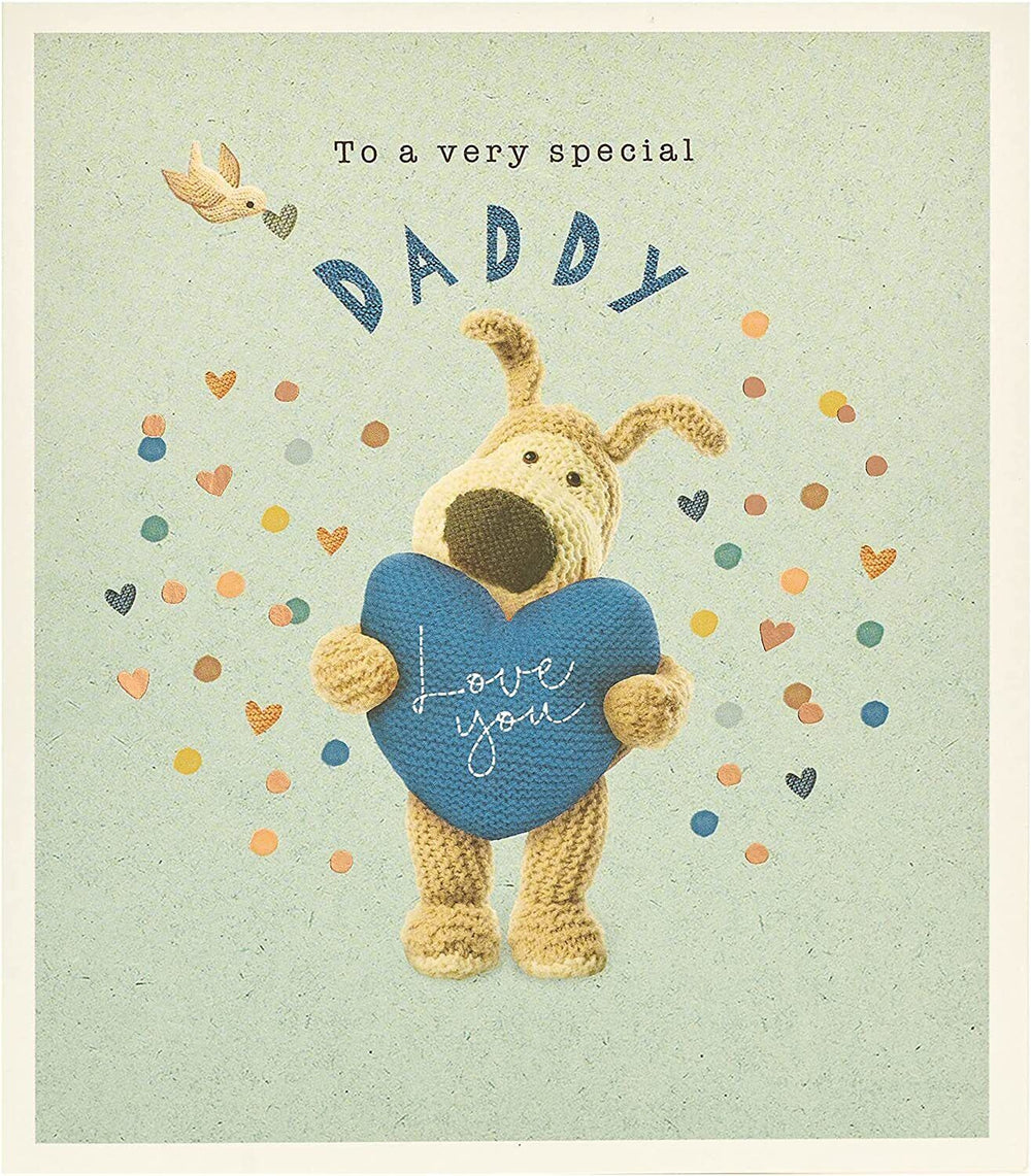 UK Greetings Boofle birthday card featuring a cute design, perfect for celebrating a special daddy on his birthday.