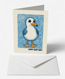 Scanimate | Birthday Card | Cheeky Seagull Design | Interactive QR Song | With Envelope | Happy Birthday Greeting Card | Her/Him