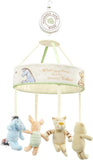 Rainbow Designs Winnie the Pooh mobile featuring Hundred Acre Wood characters, perfect for baby nursery decor and toys.