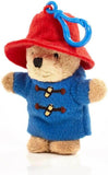 Rainbow Designs Classic Paddington Bear key chain featuring a soft plush Paddington toy with a red hat and blue coat.