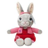 Rainbow Designs Lily Bobtail 18cm soft toy featuring a plush rabbit with colorful rainbow accents, ideal for children.