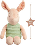 Soft plush toy of Piglet from Winnie the Pooh by Rainbow Designs, featuring a cuddly, detailed plush appearance.