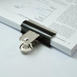 Black Rapesco 70mm letter clips, pack of 10, for filing and storage, made of durable metal, ideal for organizing papers.