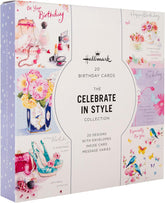 Floral Designs Multipack of 20 in 20 Birthday Cards
